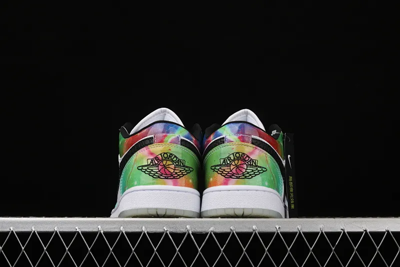 All categories Air Jordan Jordan series basketball shoes Air Jordan 1 Low Air Jordan 1 Low Multicolor AJ1 Joe 1 Galaxy low-top casual sports shoes CW7310-909